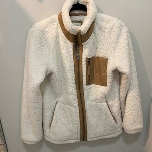 Abercrombie Cream Sherpa